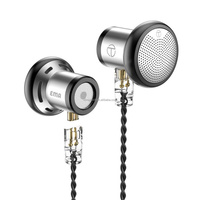 Écouteurs TRN EMA 124dB à ultra haute sensibilité 32 Ohm à tête plate, compatibles avec dongle DAC USB à entraînement direct, casque audio pour téléphone portable