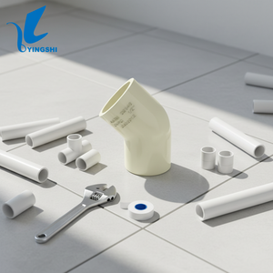 Accesorios de Plomería, Conexión de Codo de 1/2\", 3/4\", Materiales de Plomería, Accesorios para Tuberías de PVC, ASTM 2846 - Product Image 2