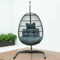 Balançoire d'extérieur, ensemble suspendu avec hamac pour la maison, jardin et patio