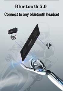 Intercomunicador Bluetooth para Motocicleta V5S, Full Dúplex para 2 Personas, para Casco, Accesorios para Motocicleta - Product Image 5
