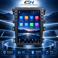 Untuk Ford Edge 2009-2013 Android 15 Layar Vertikal Gaya Tesla 12.1 Inci Stereo Mobil Octa Core CarPlay Android Auto GPS 4G WiFi