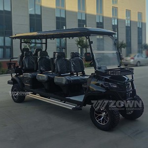 Voiturette de golf électrique tout-terrain robuste avec gros pneus, performances de conduite stables pour applications commerciales et de club - Product Image 3