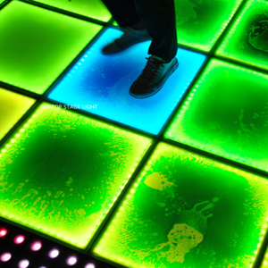 Kết cấu LED ma trận đèn màu nước cảm biến màu RGB âm nhạc tương tác gạch khổng lồ sàn cảm ứng gạch ánh sáng sân khấu - Product Image 4