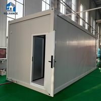 RELYANCE Conteneur de stockage avec auvent, prix abordable, pour jardin, étanche et résistant au feu, conteneur maritime 20ft/40ft