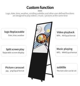 55 Inch touch screen electronic kiosk digital signage player advertisement equipment - Product Image 4
