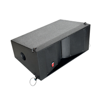 Altavoz de Suelo Profesional Doble de 8 Pulgadas, Altavoz Line Array para Conciertos y Fiestas