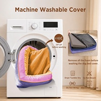 Farbenfrohe, Modische Hundebetten aus Wasserdichtem Kristallvelours mit Orthopädischem Schaumstoff und Eierkarton-Design, Sofa für Händler, Kundenspezifische OEM-Fertigung