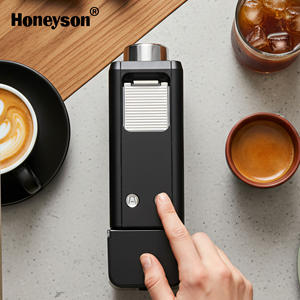 Cafetera Profesional Manual de Acero Inoxidable para Cápsulas <span class=keywords><strong>NES</strong></span>, Certificación CE, 19 Bares de Presión, Soporte Ajustable para Tazas, Ideal para Habitaciones de Hotel - Product Image 1