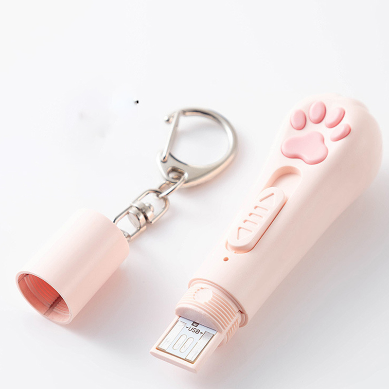 Gulaki GK 3301663 Pet Laser Teasing Pen - Interactive Cat Toy with Multi-Function Laser Pointer