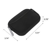 Petite pochette technique en néoprène personnalisée en usine SMETA sac organisateur de câble de voyage accessoires électroniques sacs de rangement de transport