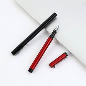 Bolígrafo de Gel Negro de 0.5mm con Logotipo Personalizado Grabado con Láser, Material Metálico, Impresión UV, Marca No Borrable, para Oficina y Escuela - Product Image 3