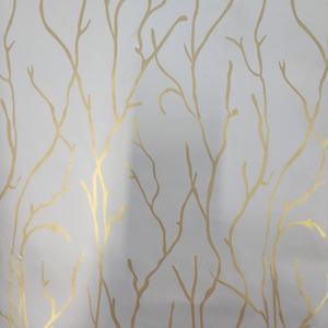 Película Autoadhesiva de PVC <span class=keywords><strong>con</strong></span> Patrón de Ramas Doradas, <span class=keywords><strong>Vinilo</strong></span> Decorativo Removible e Impermeable para Mejorar Muebles y Paredes - Product Image 1