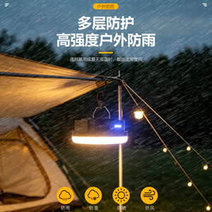Xinyao Electric Appliances <b>LED</b> <b>Camping</b> <b>Lantern</b> Rechargeable Mini Hanging Outdoor Tent Light - Product Image 3