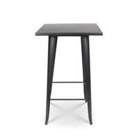 Table haute de bar en métal de style classique moderne, vente en gros à prix abordable