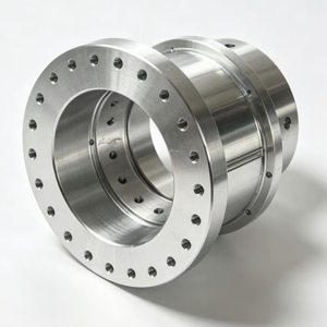Boîtier à bride à diamètre variable CNC, en alliage d'aluminium, utilisé pour la connexion transitoire des cavités d'équipement - Product Image 1