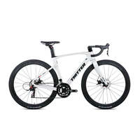 Mon Vélo de Route et de Gravel 700c V3 RS 12S en Fibre de Carbone Aérodynamique, 21 Vitesses, Roues en Alliage, Bleu, Unisexe, AL7005 Race 24*15