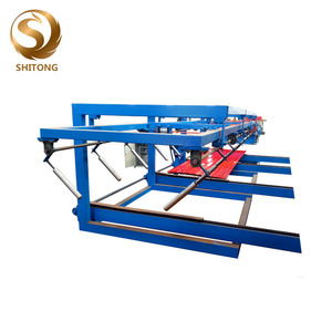 Low Power Consumption Auto <strong>Stacker</strong> <strong>Corrugated</strong> Metal Roof Panel <strong>Sheet</strong> Roll Forming <strong>Machine</strong> - Product Image 1