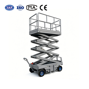Plateforme élévatrice à <span class=keywords><strong>ciseaux</strong></span> automotrice intelligente 2026, plateforme de travail aérien tout-terrain de 6m à 14m pour la construction extérieure - Product Image 6