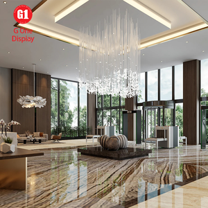 Mobilier de luxe pour hall d'hôtel : design personnalisé pour espace lounge et décoration, avec mobilier de salle à manger moderne et présentoirs. - Product Image 2