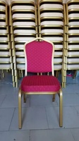 VENTE CHAUDE Chaise de Banquet Empilable en Métal pour Église et Salle, pour Mariages, Banquets, Fêtes en Extérieur et Hôtels