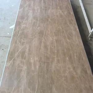 Tablero de pared UV duradero recomendado por Yike, tablero de panel de hoja de mármol de PVC para el hogar