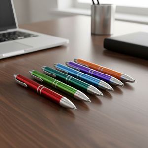 Bolígrafos de Metal con Logotipo Personalizado al por Mayor, Bolígrafos Publicitarios para Hoteles y Oficinas, Regalos Promocionales - Product Image 3