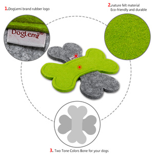 Dog nature toy felt disc soft toys - Product Image 6