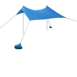 Открытый Кемпинг Зонт с солнцезащитным экраном УФ-защитой зонтик Пляжная палатка