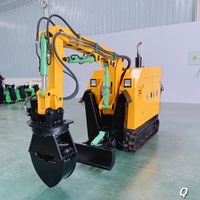 Robot de démolition hydraulique pour l'exploitation minière souterraine et l'excavation de tunnels |   Briseur de béton télécommandé pour zones dangereuses