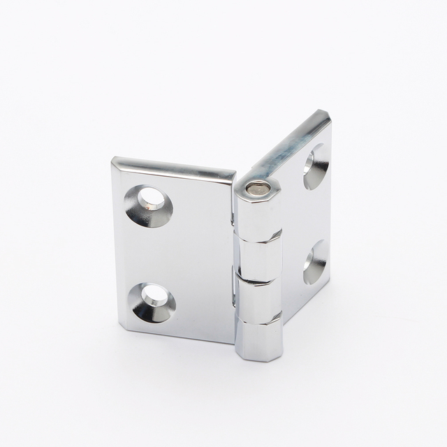 JL711 Bright Chrome Cabinet Hinge External Installation Zinc Alloy Hinge