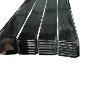 Feuille de tuiles galvanisées ondulées Gi 0.3mm Plaque de tôle de toiture Ppgi