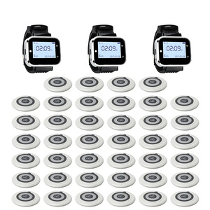 Thông minh không dây cổ tay Watch pager Hệ thống gọi điện thoại không dây máy nhắn tin nhận - Product Image 1