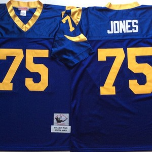 เสื้อฟุตบอลลอสแอนเจลิส แรมส์ วอร์เนอร์ 13 สีขาว แบบย้อนยุค ปักลาย NFL ชุดกีฬาผู้ชาย - Product Image 2