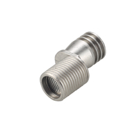 Adaptateur coudé en acier inoxydable 304 pour robinet de douche, pulvérisateur à main, mitigeur triple, durable et résistant à la corrosion