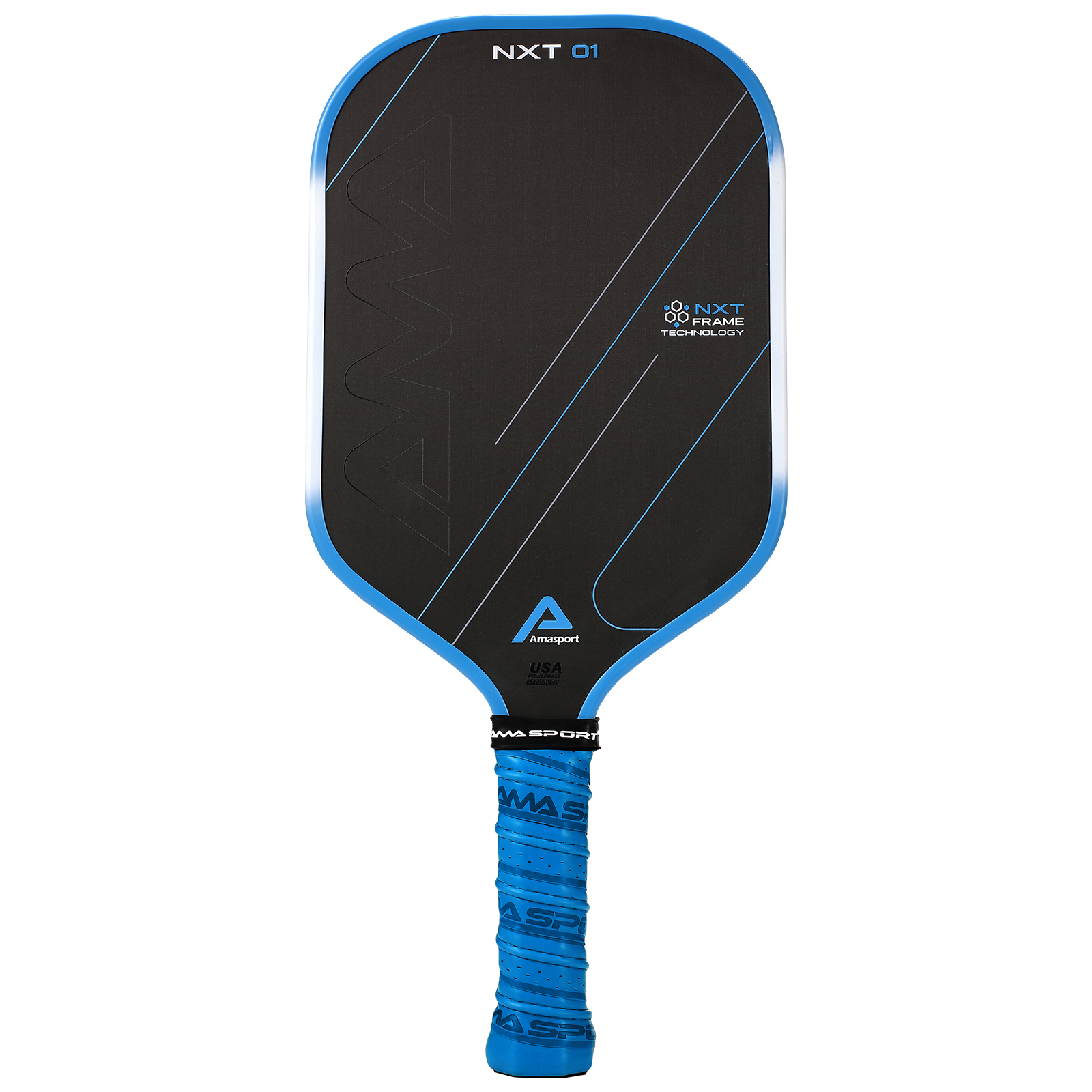 AMASPORT NXT 01 Pro ピックルボールラケット AMA Sport NXT 01 Pickleball Paddle - Premium Carbon Fiber