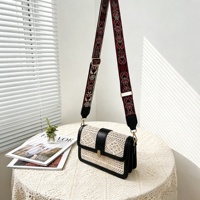 Sangle en polyester personnalisée de 1,5 pouce, style ethnique, sangle en polyester tissée jacquard pour la couture de sacs, de ceintures et de sacs à main