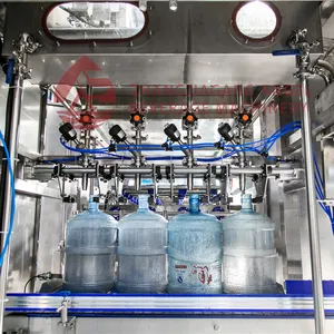 full automatic 5 gallon mineral pure drinking barrel water filling machine