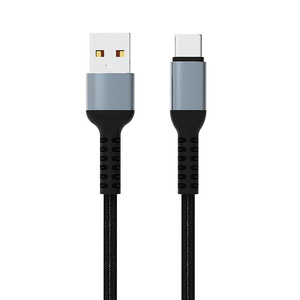 Cable de Carga USB a Tipo C, 5A, Carga Rápida, Sincronización de Datos, Carcasa de Aluminio, Revestimiento de Nailon, Cable Duradero para Dispositivos Inteligentes - Product Image 3