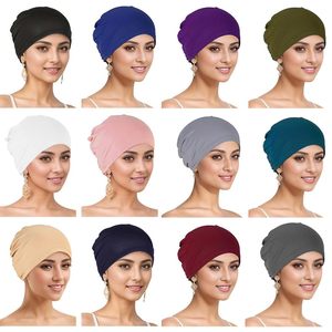 En gros : Couvre-chefs de chimiothérapie extensibles <span class=keywords><strong>pour</strong></span> femmes, Turbans, Bonnets, Foulards de chimiothérapie pré-noués, Bonnets, Bandanas - Product Image 1