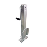 Nouvelle conception de cric de remorque à usage intensif avec plaque de soudure de jambe de chute