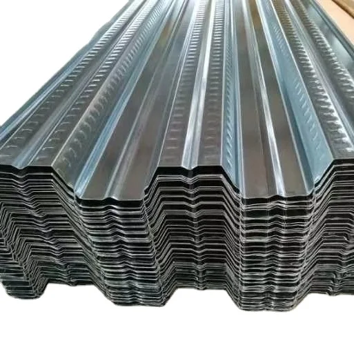 Galvanized zinc corrugated board