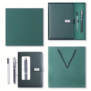 Customizable Stationery Set Business Corporate Gift Journal Notebook With Pen and Refill Gift Box Hardcover Notebook Gift Set - Product Image 3