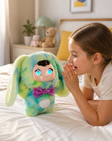 Robot en peluche parlant IA de 12 pouces avec interaction vocale, musique interactive et compagnon multilingue pour les enfants de 7 à 30 ans