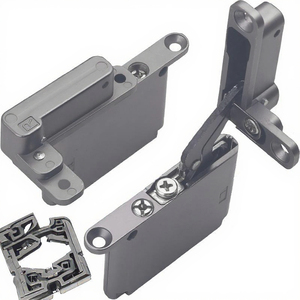 Zinc Alloy Hidden Soft Close Cabinet <b>Hinge</b> Hydraulic Damping Concealed <b>Hinge</b> Door Furniture Hardware - Product Image 3