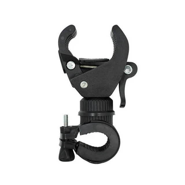 90/360° Rotating LED Flashlight Torch Mount Clamp Bike Bicycle Handlebar Light Bracket and Holder Grip Bicycle Accessories