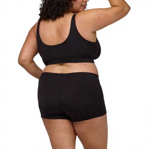 Conjunto de Ropa Interior Femenina de Talla Grande, Marca OEM, Sujetador y Pantalones Cortos, 2 Piezas, Lencería Sexy Deportiva para Chicas - Product Image 6