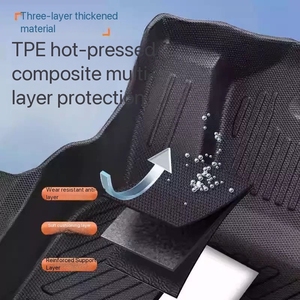<span class=keywords><strong>Tappetini</strong></span> Interni Ecologici Inodore per <span class=keywords><strong>BMW</strong></span> <span class=keywords><strong>X3</strong></span> Versione 11-23, Importati, Impermeabili, in TPE, Antiscivolo e Resistenti all'Usura - Product Image 4