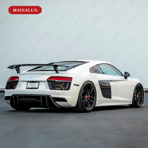 Prix usine Auto Accessoires Avant Lèvre Arrière Diffuseur Arrière Spoiler V Style Bodykit Pour <span class=keywords><strong>AUDI</strong></span> <span class=keywords><strong>R8</strong></span> - Product Image 4