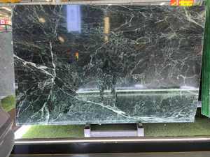 Puradas <strong>Green</strong> Marble -Verde Alpi Natural Dark <strong>Green</strong> Luxury Veins High-End Engineering <strong>Stone</strong> Suitable for Countertops/Walls - Product Image 3