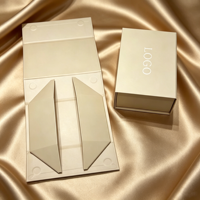 Coffret Cadeau Luxe Empilable Personnalisé du Fabricant – Boîte d'Emballage Rigide Magnétique Crème Blanc Imprimée sur Mesure pour Marques